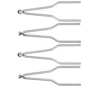 BESTonZON Set da 4 Punte per Pirografia in Filo Metallico per Penna Pirografica Compatibili Lh30-Lh100 Punte di Ricambio in Metallo Resistenti al Calore per Incisione su Legno e