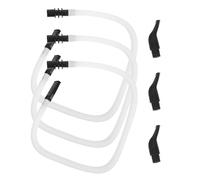BESTonZON Set di 3 tubi per bocchino per melodica, tubo flessibile lungo per pianica, accessori per l'educazione musicale, bocchino di ricambio per melodica