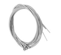 BESTonZON Set di 5 Corde per Basso Elettrico in Acciaio Argento per Sostituzione, Durevoli e Resistenti, Adatte a Chitarre Basso a 5 Corde