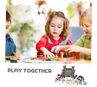 BESTonZON Set Giocattoli Castello Pirata 310 Pezzi Guerrieri Scheletro e Accessori, Giocattoli Pirati Per Ragazzo Ragazza e Ragazzi, Kit Assemblabile Fai Da Te Per Feste e Gioco Creativo