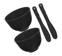 BESTonZON Set Utensile Versatile di Ciotole in Silicone Scala per Miscelare Maschere per Maschere Viso Fai da Te per Spa e Cura della Pelle a Casa