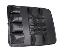 BESTonZON Shear Cases Holder for Hairstylists in Oxford Nero con Accesso Rapido e Spallacci Regolabili, Borsa Professionale per Forbici e Pettini da Salone