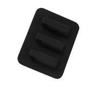 BESTonZON Sordina che Resistente in Nero Chitarra Acustica per Silicone a Riduce All'usura per Pratica Silenziatore Livello Sonoro Corde per Strumenti