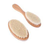 BESTonZON Spazzola Per Pulizia Chioma Spezzati e Polvere Di Chioma Per Parrucchieri e Barbieri Impugnatura Ergonomica Leggera Antigraffio Set 2 Pezzi Per Saloni e Uso Professionale