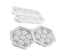 BESTonZON Stampi in Silicone Per Scatole Dadi Esagonali, 2 Pezzi, Per Colata in Resina Epossidica, Flessibili e Riutilizzabili, Per Giochi Fai Da Te e Custodie Personalizzate