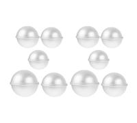 BESTonZON Stampi per Dolci Semicircolari 10 Pezzi in Materiale Resistente, Teglie per Torte Fai da Te Multifunzione, Accessori per Cucina Domestica e Professionale