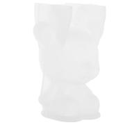 BESTonZON Stampo Epossidico in Silicone 3D a Forma di Cervo Antiaderente e Facile da Sformare per Decorazioni Fai da Te e Ornamenti da Scrivania Materiale Durevole Bianco per Uso