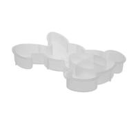 BESTonZON Stampo in Silicone Coniglietto Pasquale 12 Cm per Decorazioni Fai da Te, Resistente e Riutilizzabile per Colata Resina Artigianale, Facile da Sformare e Pulire per Progetti