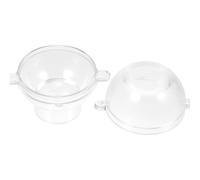BESTonZON Stampo per Candele a Sfera Fai da Te in Plastica PC 5 CM Stampo per Candele Decorative e Aromaterapia per Creazioni Artigianali e Profumate