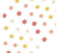 BESTonZON Striscione 3 Pezzi di Bandierine a Margherita Rosso e Giallo Decorazioni per Feste di Compleanno Retrò Hippie Anni 60 Ghirlanda di Margherite per Festoni e Fondale Fotografico