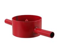 BESTonZON Strumenti per rompere il bambù tritatutto manuale in bambù spaccalegna affilato strumento per la lavorazione del legno efficiente spaccalegna Red