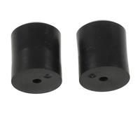 BESTonZON Supporto da Parete per Snowboard e Sci 2 Pezzi Gancio Portasci Verticale in Metallo Nero Organizer Salvaspazio per Esposizione e Stoccaggio in Casa e Negozio