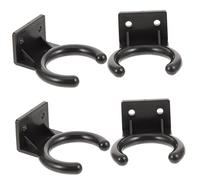 BESTonZON Supporto Microfono a Muro Gancio per Microfono 4 Pezzi Montaggio Salvaspazio per Casa Ktv e Sale Riunioni