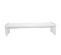 BESTonZON Supporto per Computer Ergonomico Scaffale per Monitor in Legno Solleva Lo Schermo All'altezza degli Occhi Organizza Scrivania Resistente e Pratico per Ufficio e Casa