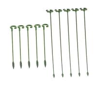 BESTonZON Supporto per Piante in Vaso e Porta Orchidee a Farfalla, Set da 20 Pezzi (17 Cm e 37 Cm), Sostegno Stelo Singolo per Fiori Delicati Come Rose e Gigli, Accessori Fissi Resistenti