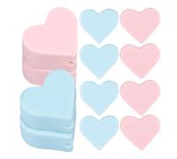 BESTonZON Tappi per Ferri da Maglia Antiscivolo in Gomma 20 Pezzi, Copripunte Colorati (Lilla e Blu), Protezione Portatile per Punta dell’ago, Accessori Pratici per Maglia e Uncinetto