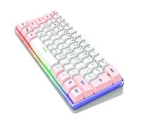 BESTonZON Tastiera Rgb Per Gaming e Retroilluminazione Personalizzabile Per Giocatori e Scrittori Design Per Desktop e Laptop