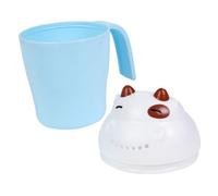 BESTonZON Tazza per Risciacquo Bagnetto Vaschetta e Paletta Acqua Materiale Resistente Impugnatura Comoda per Ragazzo Ragazza e Ragazzo Ragazza Piccoli Design Accattivante Flusso d Acqua