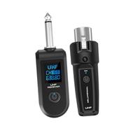 BESTonZON Trasmettitore e Ricevitore Wireless Per Chitarra Elettrica e Basso Audio Bassa Latenza Connessione Stabile Design Portatile Per Esibizioni e Casa