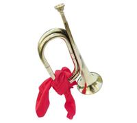 BESTonZON Tromba Strumento a Fiato Strumenti a Fiato Strumento Per Adolescenti Strumento Musicale Per Principianti Strumenti Musicali Strumento a Corno Golden Stoffa