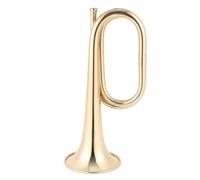 BESTonZON Tromba Strumento in Ottone per Principianti Design di Borsa per Tromba Rossa Lucidata