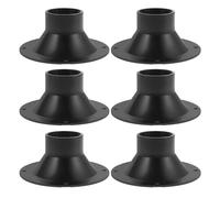 BESTonZON Tweeter a Tromba in Plastica 95 MM per Altoparlanti ad Alta Frequenza Set da 6 Pezzi per Sistemi Home Theater e Impianti Audio Professionali Compatibile Installazioni su Palco e