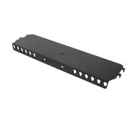 BESTonZON Vassoio per Cavalletto da Artista in Plastica Nero 35x10x2, 2 Cm