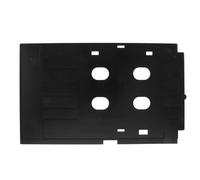 BESTonZON Vassoio per Stampante Tessere D’Identità in PVC 86X54 MM Accessorio Comodo e Resistente per Macchina Badge Compatibile Stampanti Tessere Professionali Adatto per Uso Studenti e