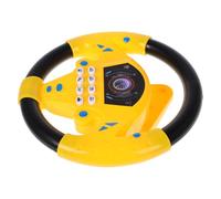 BESTonZON Volante Giocattolo Interattivo per Simulazione di Guida Gioco Educativo per Ragazzo Ragazza e Bambine con Suoni Realistici e Design Compatto