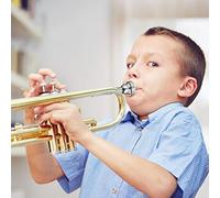 BESTonZON Wind Music Piccola Bocca Argento Strumento Piccola Bocca Accessori Per Strumenti a Sostituzione Della Tromba Parti Di Tromba Corno Di Tromba Strumento Musicale Metallo
