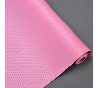 BESTORI 30 x 600 cm Antiscivolo Tappetino per Cassetti Cucina Non-adesivo Rivestimento Cassetti Impermeabile Lavabile EVA Plastica Rotolo Carta per Armadietti Cassetti Tavoloe Rosa