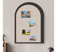 BESTORI Bacheca Grande Autoadesiva, Lavagna in Feltro di Sughero Pieghevole, Decorazione da Parete, Bacheca decorativa per Esposizione da Foto e Appunti, Grigio, 60 x 120 cm