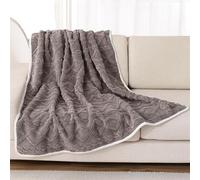 BESTORI Coperta Impermeabile per Cani Morbida Calda Coperta per Animali Domestici Lavabile Tappetino per Dormire per Cani Gatti Protezione del Divano, Marrone, 128 x 150 cm