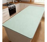 BESTORI Tappetini in Silicone per Banconi da Tavolo Cucina Antiscivolo Resistente al calore Protezione del Piano di Lavoro Tappetino Multifunzionale, Azzurro chiaro, 50 x 100 cm