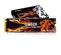 Bestoss GM528 M.2 SSD NVMe PCIe 2280 Disco rigido interno a stato solido, fino a 5000 MB/s, cache NAND SLC 3D, SSD per archiviazione PC da gioco, laptop aziendali, intrattenimento domestico, flusso di