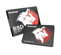 Bestoss Hard disk interno SSD da 2,5 pollici da 4 TB per PC o laptop, SATA III 6 Gb/s, unità a stato interno, fino a 550 MB/s, aggiornamento di archiviazione del computer per ufficio, studenti
