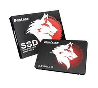 Bestoss Hard disk interno SSD da 256 GB da 2,5 pollici per PC o laptop, SATA III 6 Gb/s, fino a 550 MB/s, aggiornamento di archiviazione del computer per ufficio, studenti, intrattenimento domestico