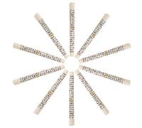 BESTOYARD 10 Pezzi Decorazione per Porta Ebraica Beige in Carta Corda Resistente e Portatile, Rotolo di Benedizione della Casa per Ambienti Interni e Mitzvah Religiosi