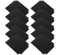 BESTOYARD 10 Pezzi Divisori per Carte da Gioco in Plastica Nera per Scatola | Organizzazione e Categorizzazione, Facile da Pulire e Mantenere, per Carte e Giochi da Tavolo, Colore Nero