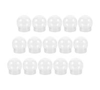 BESTOYARD 15 Pezzi Sfera Neve Fai da 150ml in Plastica per Progetti | Montaggio Semplice, Uso Versatile, per Decorazioni Invernali e Attività Manuali, Adatta ad Adulti