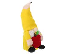 BESTOYARD 1pezzi Gnome Doll Faceless Design Con Cappello Da Dottore e Matita Decorazione Per Casa e Scuola Per Fotografie e Ambienti Festivi