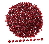 BESTOYARD 2000Pezzi Acrilici Trasparenti per Decorazioni Matrimoniali e Feste Riempitivi per Vasi Strass Artigianali per Unghie da Te