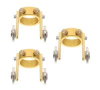 BESTOYARD 3 Pezzi Accessorio Taglio Plasma P80 in Rame Oro per Officina | Compatibile Interfacce P80 e Acciaio Morbido, Prolunga la Portata, Riduce Deviazioni e Avvii Falliti