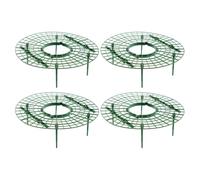 BESTOYARD 4 Pezzi Supporto per Piante di Fragola e Piante Rampicanti, Struttura in Plastica Verde per Balcone e Vaso, Crea Un Buon Ambiente di Crescita, Pratico per Orto e Giardinaggio