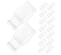 BESTOYARD 50pezzi Dispenser Pompa per Bottiglie Cosmetiche Clip di Sicurezza per Teste di Pompa Accessori Plastica Pp per Struccante e Lozioni per Teste