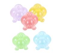 BESTOYARD 5pezzi Statuette di Carrozza di Luminosa Statuette di Halloween in Miniatura per Accessori per Fatati Decorazioni Autunnali per Progetti Fai da Te