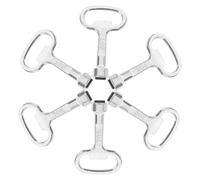 BESTOYARD 6 Pezzi Chiavi Quadrate in Zinco per Cassonetti Comunitari e Scatole Elettriche Resistente e Compatibili con Cassonetti Esterni e Contatori