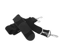 BESTOYARD Cinghia Regolabile per Custodia Violoncello in Tela Nera Doppia Tracolla Ergonomica da 90cm per Distribuzione Uniforme del Peso e Trasporto Comodo