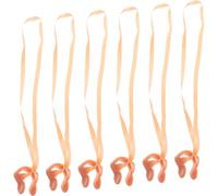 BESTOYARD Clip per Naso Tappanaso in Silicone con Cinturino Elastico Resistente a Strappi 6 Pezzi e Comfort e Protezione per Nuoto per Piscina per Adulti