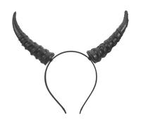 BESTOYARD Fascia per capelli in corno da diavolo, leggera e confortevole, per Halloween, accessorio per feste in costume per festival ed eventi